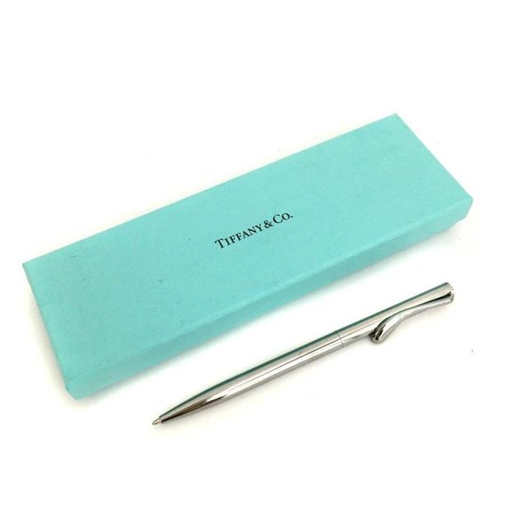 Tiffany & Co. Accessories - Tiffany&Co. Elsa Peretti Silver Tone Ballpoint pen /7N0404